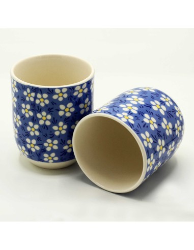 Tasses à thé – Marguerites bleues