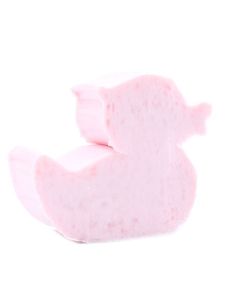 Savon invité – Canard rose chewing-gum