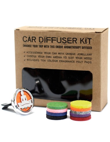 Kit diffuseur pour voiture – Bouddha lotus