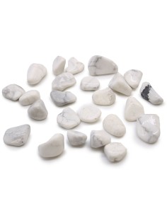 Petites pierres africaines – Howlite blanche magnésite
