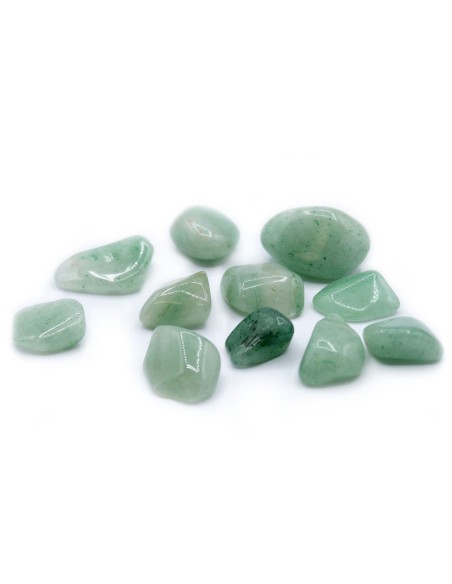 Pierres roulées grandes – Aventurine claire