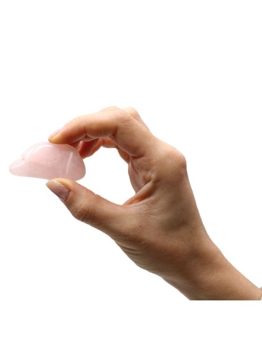 Pierres roulées grandes – Quartz rose