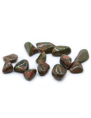 Pierres roulées grandes – Unakite