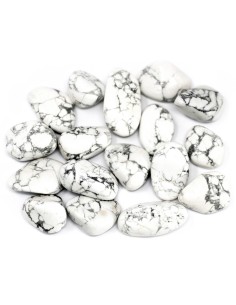 Pierre africaine en howlite blanche – Paix zen