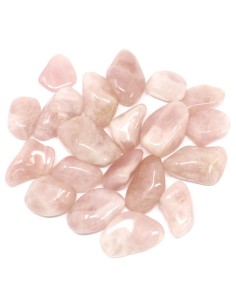 Pierre africaine en quartz rose – Douceur du cœur