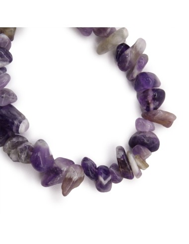 Bracelet fragments d’améthyste – Sérénité