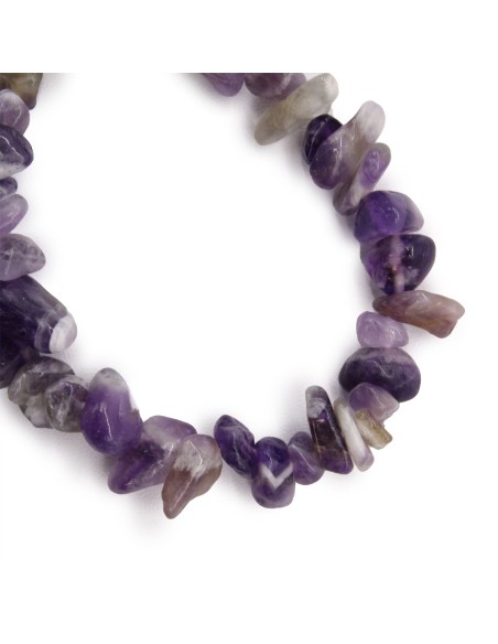 Bracelet fragments d’améthyste – Sérénité