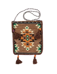 Sac bandoulière Kilim de festival – Beige