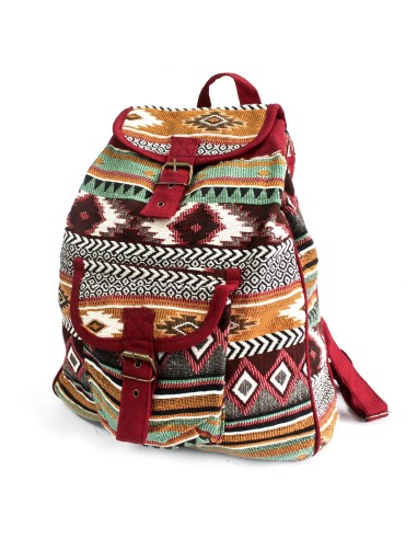 Sac à dos jacquard – Chocolat