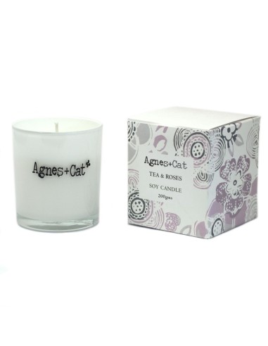 Bougie votive parfumée – Thé & roses zen