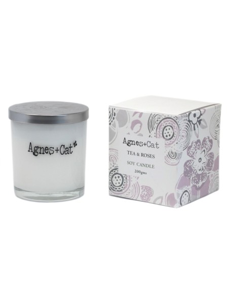 Bougie votive parfumée – Thé & roses zen