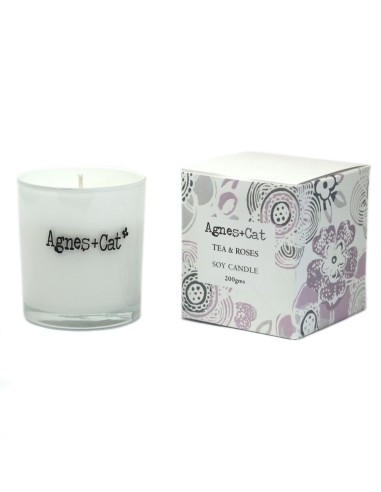 Bougie votive parfumée – Thé & roses zen
