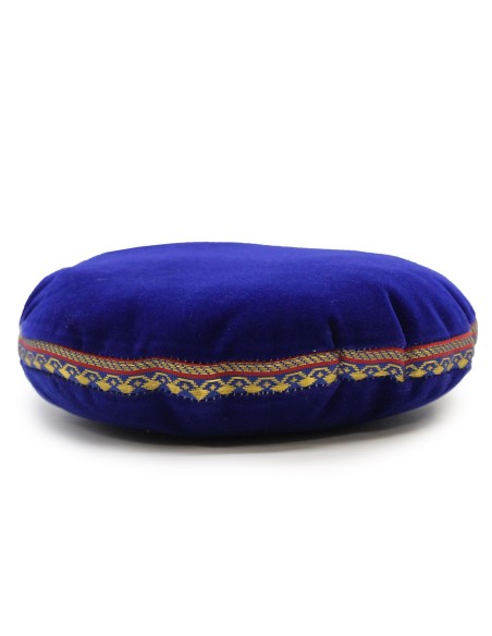 Coussin en velours pour bol tibétain – Confort zen fibre
