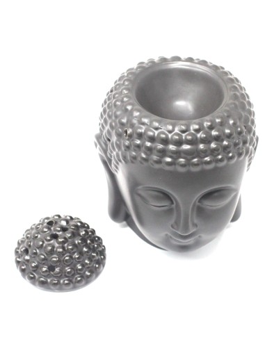 Brûle-parfum décoratif – Bouddha brun zen