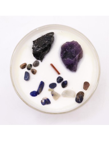 Bougie cristal chakra – Plexus solaire