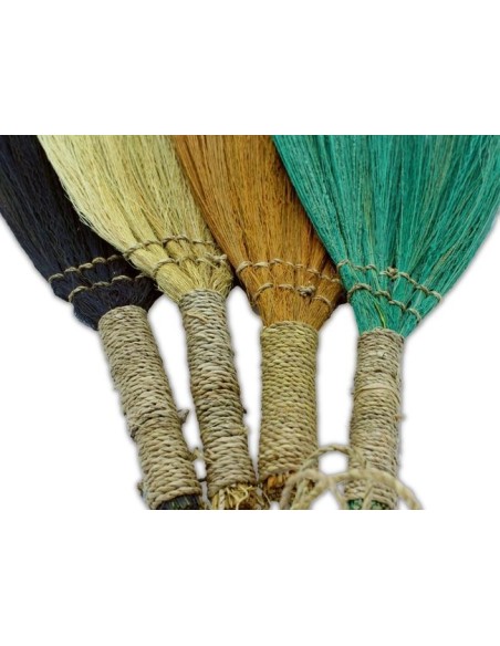 Décor mural pampas – Éventails multicolores