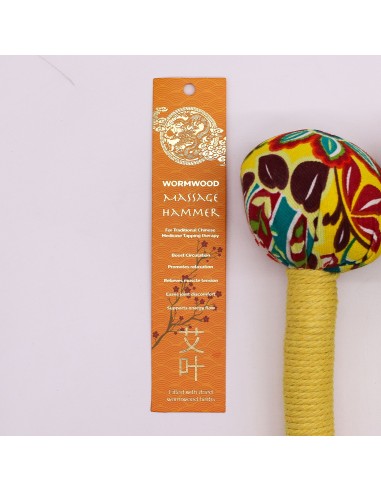Marteau de massage à l’armoise – Citron zen