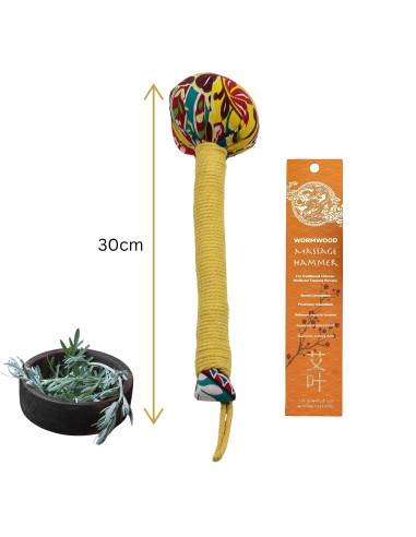 Marteau de massage à l’armoise – Citron zen