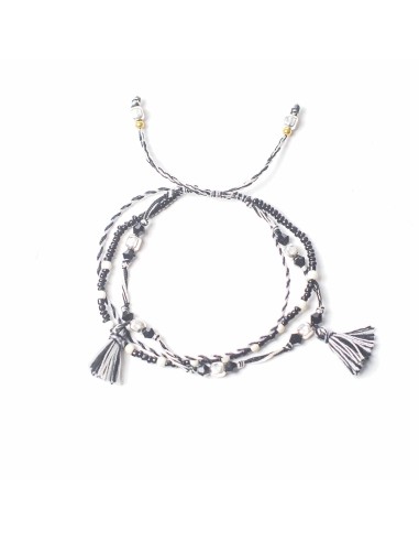Bracelet temple en corde – Équilibre de la nature