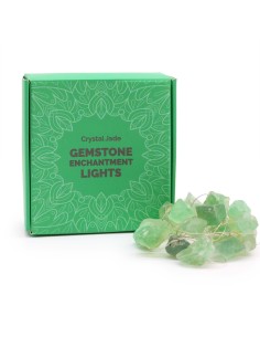 Guirlande lumineuse – Pierres de jade cristal