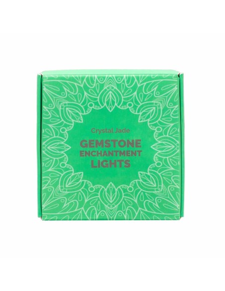 Guirlande lumineuse – Pierres de jade cristal