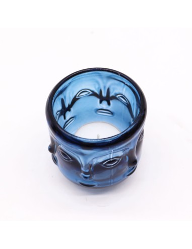 Bougie décorative Bouddha – Bleu royal