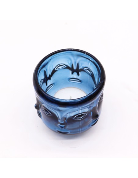 Bougie décorative Bouddha – Bleu royal