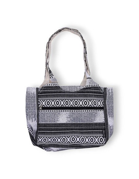 Sac jacquard naturel – Caravane urbaine «?Wander Muse?»