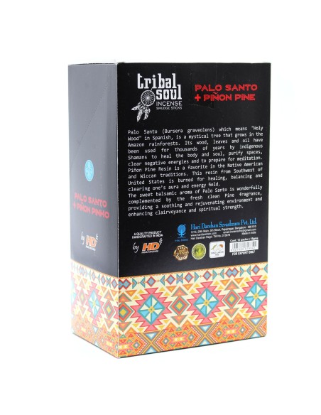 Encens Tribal Soul - Palo Santo et pin pignon