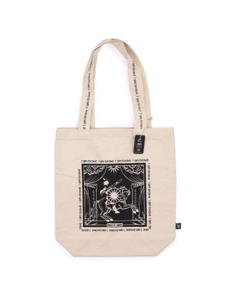 Sac en coton Hop Hare – «?Je suis courageuse?»