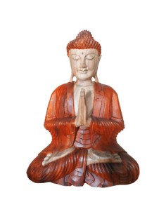 Statue de Bouddha sculptée main – Accueil serein