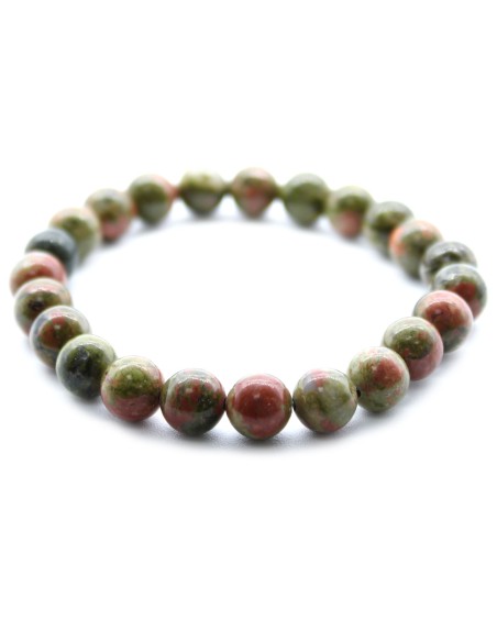 Bracelet énergétique en jaspe vert – Renouveau zen