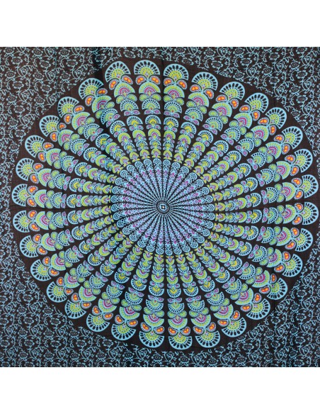 Pareo mandala classique – Paon