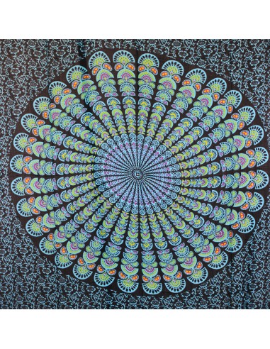 Pareo mandala classique – Paon