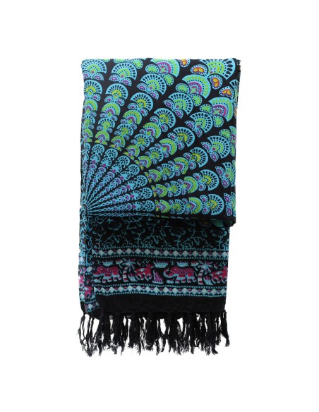 Pareo mandala classique – Paon