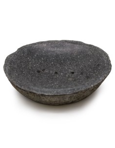Porte-savon naturel en pierre de rivière