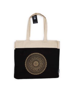 Sac tote extra?grand stonewashed – Mandala de la liberté