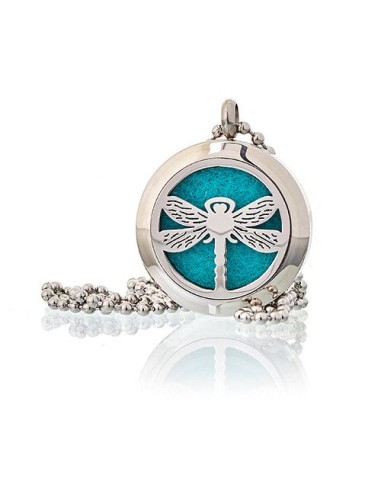 Collier diffuseur d’aromathérapie – Libellule