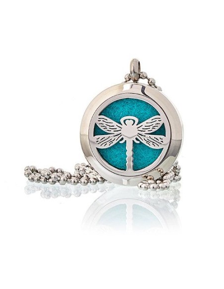 Collier diffuseur d’aromathérapie – Libellule