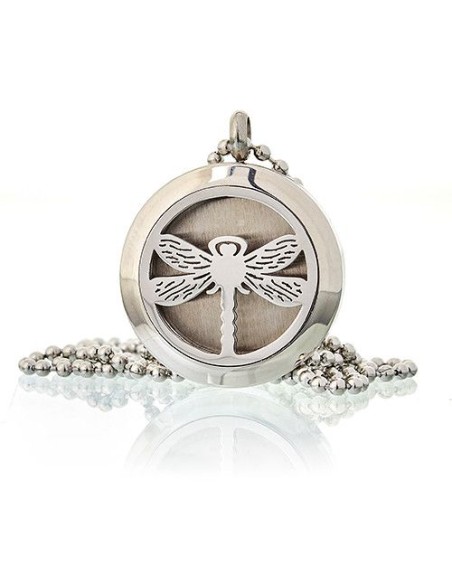Collier diffuseur d’aromathérapie – Libellule