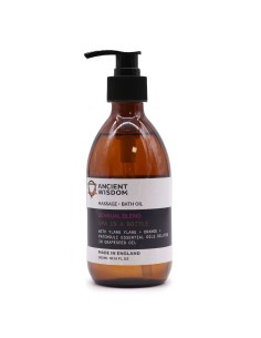 Huile aromatique massage & bain – Sensualité zen