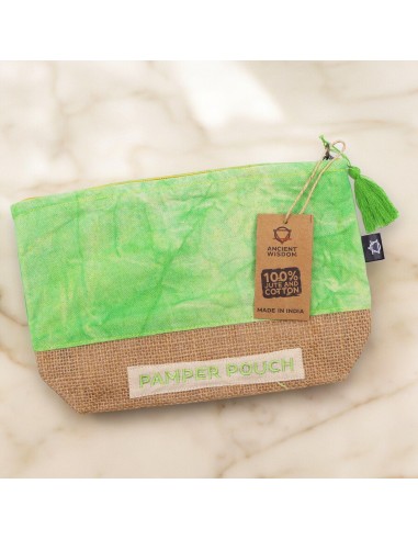 Trousse de toilette stonewashed – Mère Terre verte