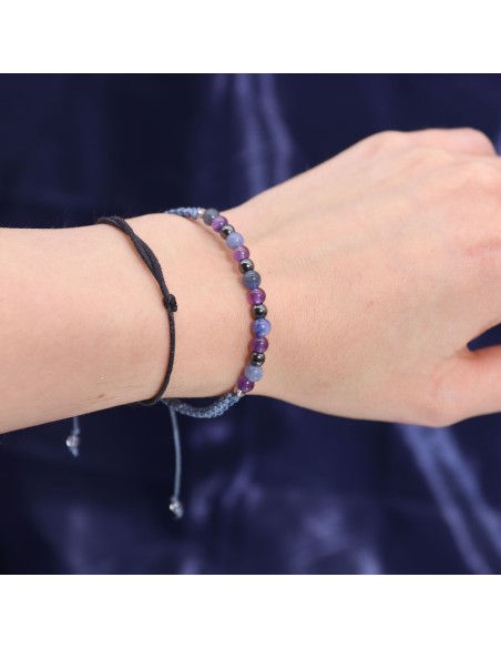 Bougie zodiac en cristal & pierres – Sagittaire