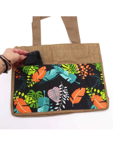 Sac de courses Tropical Market – Motifs assortis