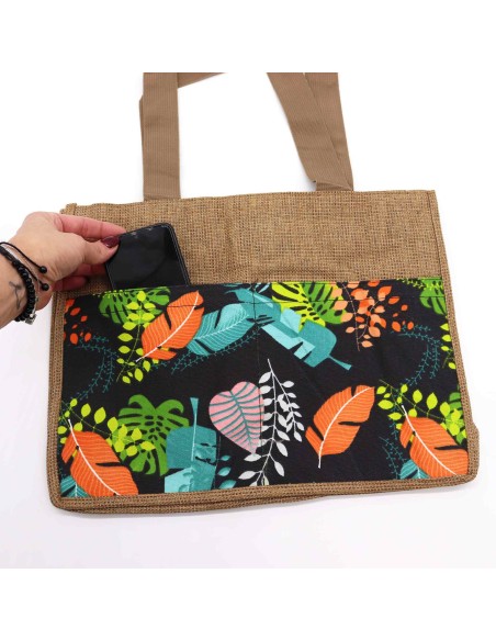 Sac de courses Tropical Market – Motifs assortis