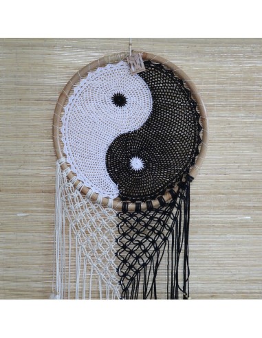 Attrape-rêves Yin & Yang XXL – Équilibre sacré