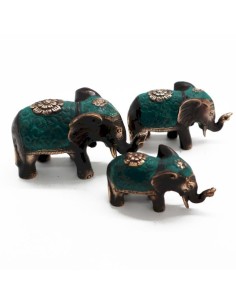Trio d’éléphants porte-chance – Harmonie joyeuse