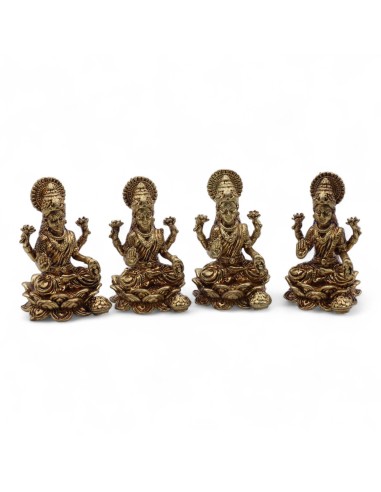 Statuette Lakshmi en laiton – Abondance douce