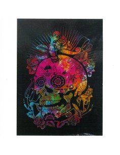 Tapisserie murale coton - Jour des morts 78×112 cm