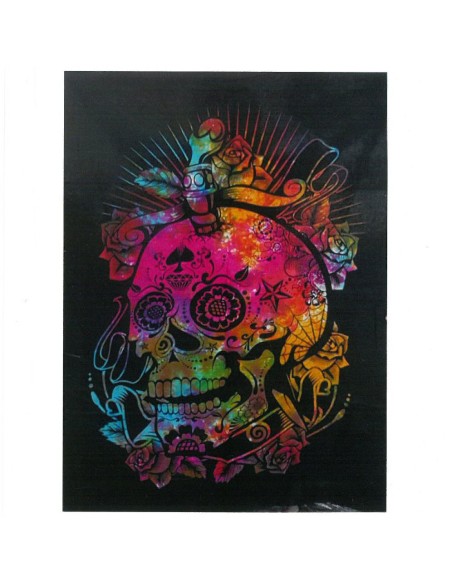 Tapisserie murale coton - Jour des morts 78×112 cm